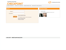 Tablet Screenshot of checkpoint.cl